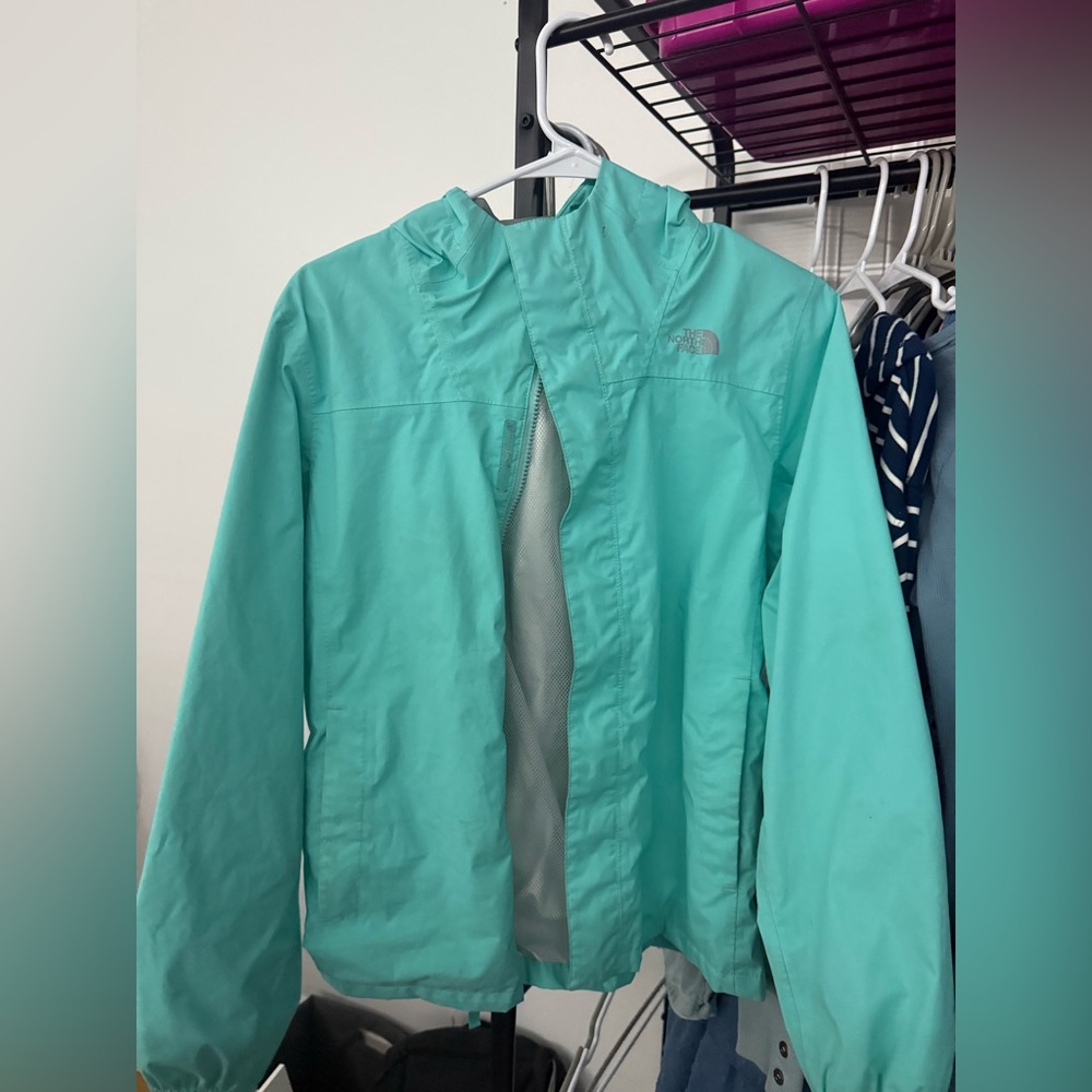 The North face rain jacket